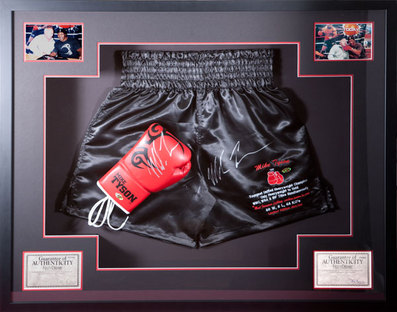 Framed Boxing Glove